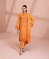 Peach Coral Ladies Unstitched Three Piece